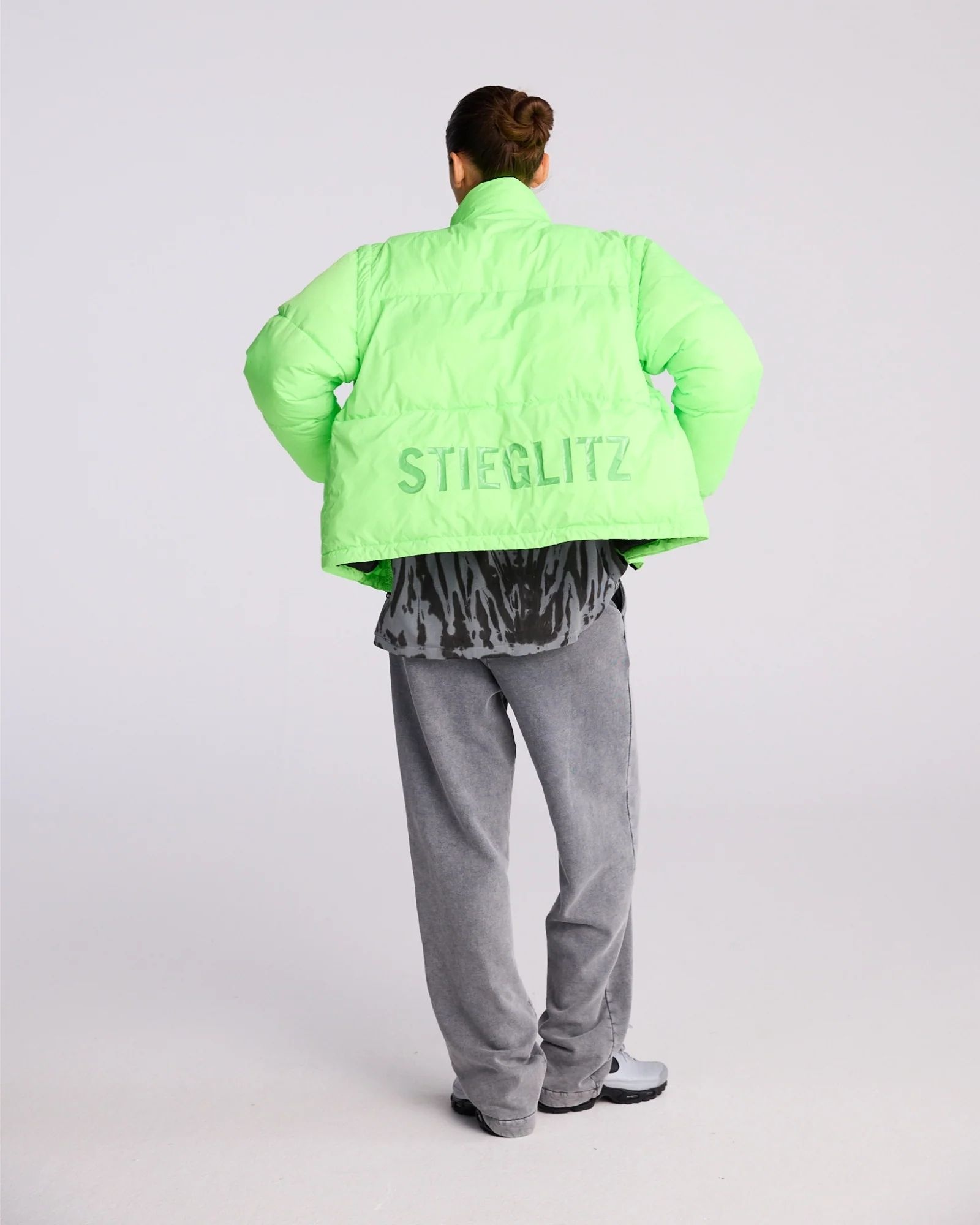 Stieglitz Charo puffer jacket Green