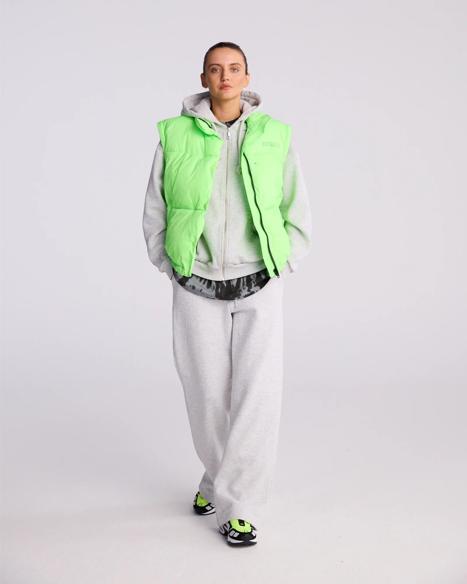 Stieglitz Charo puffer jacket Green