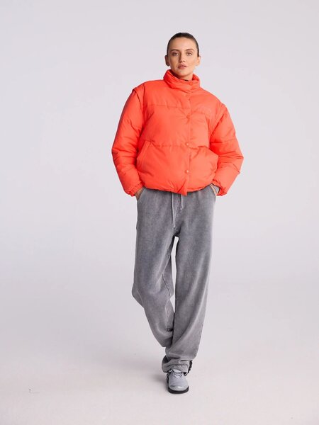 Stieglitz Charo puffer jacket Orange