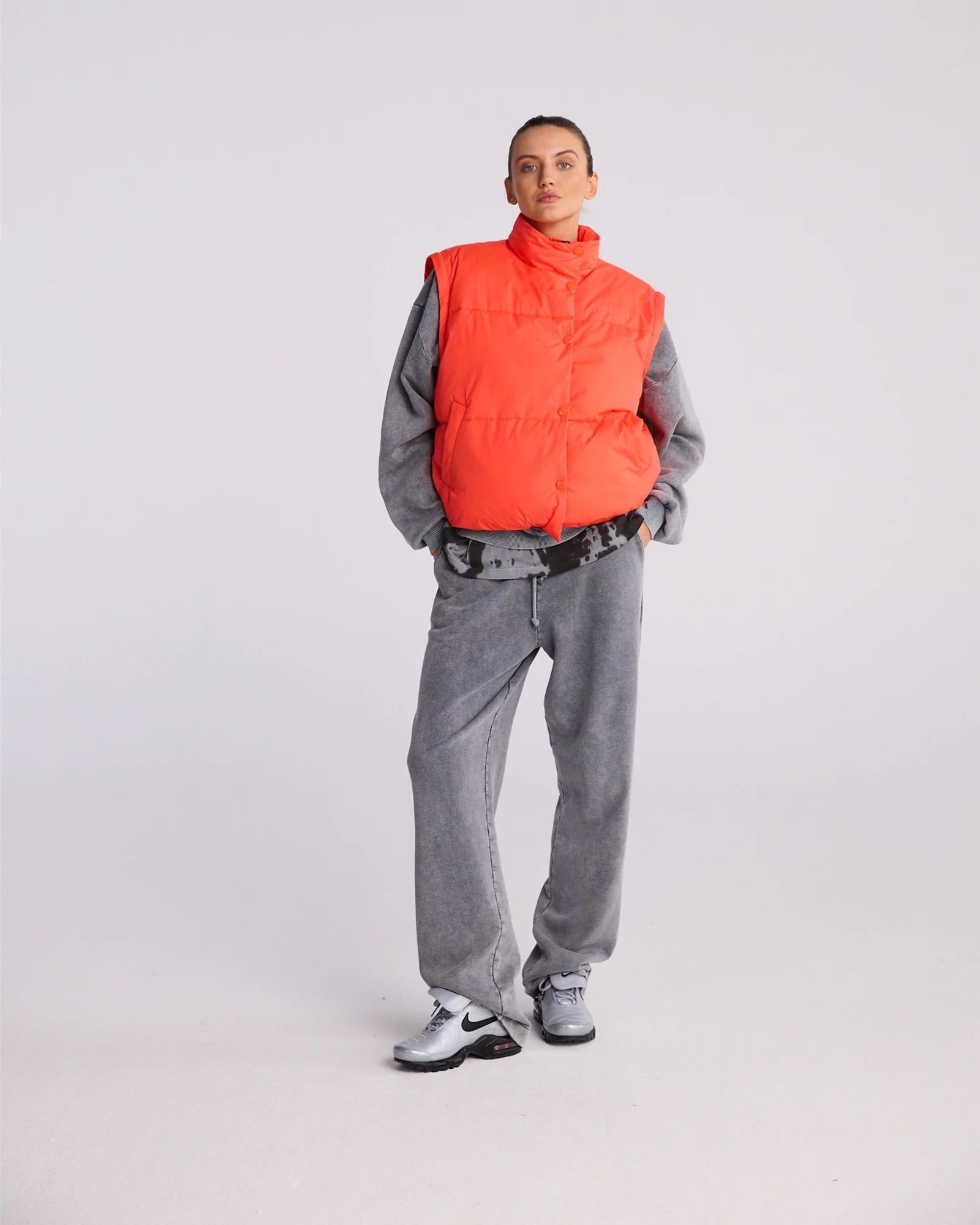 Stieglitz Charo puffer jacket Orange