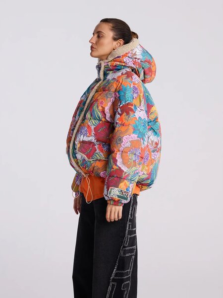 Stieglitz Matias puffer jacket Kyra flower