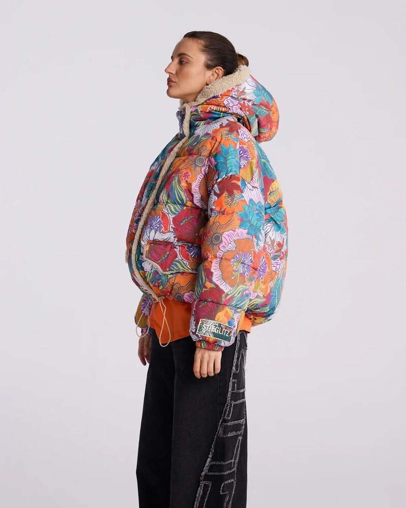 Stieglitz Matias puffer jacket Kyra flower