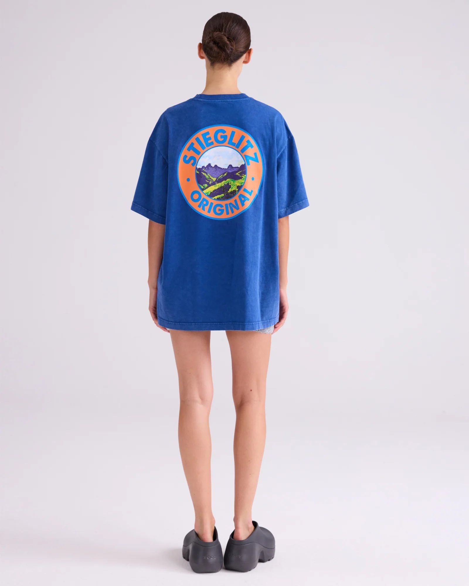 Stieglitz Reya oversized t-shirt Blue