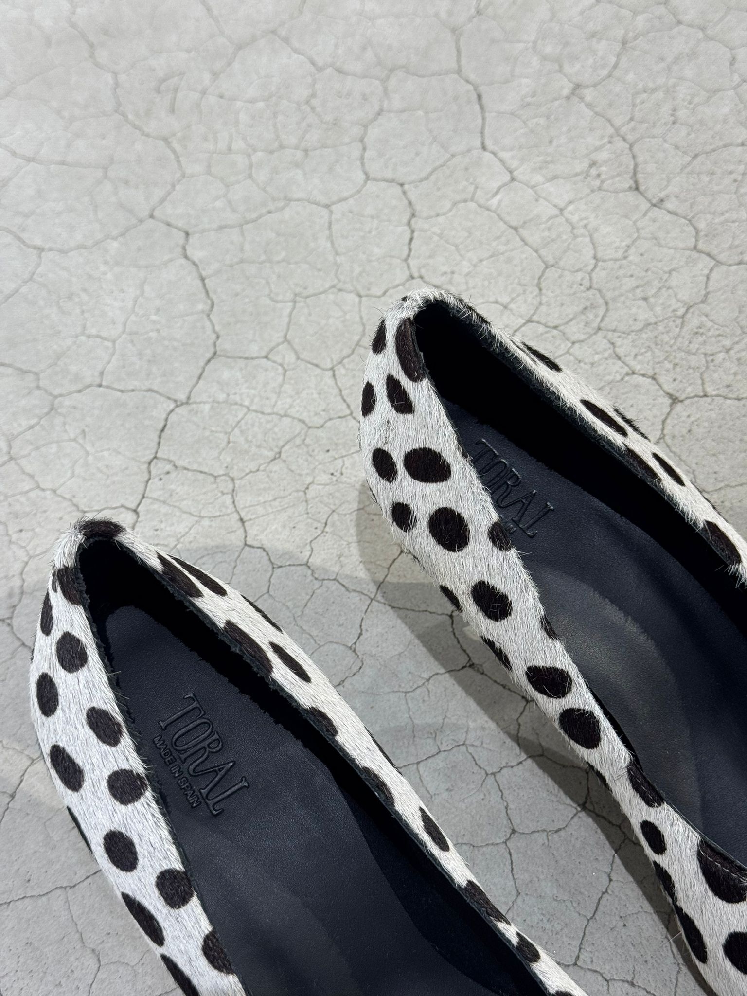 Toral Alexia pump Blanco negro