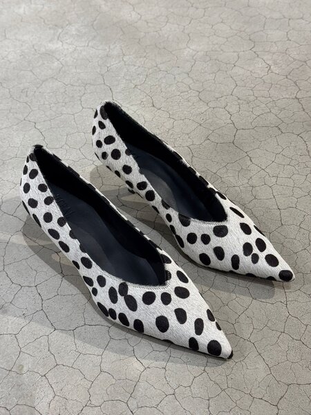 Toral Alexia pump Blanco negro