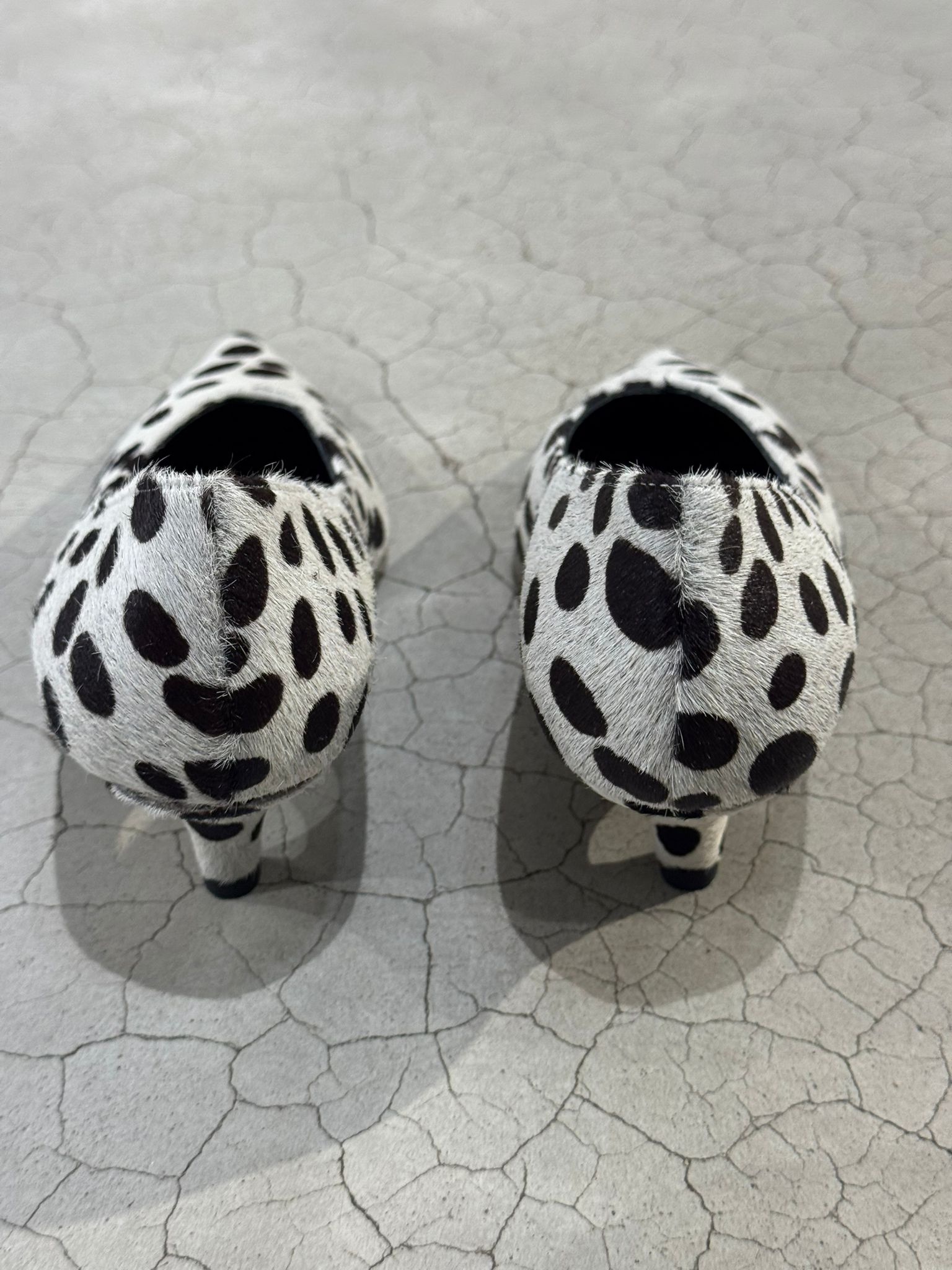 Toral Alexia pump Blanco negro