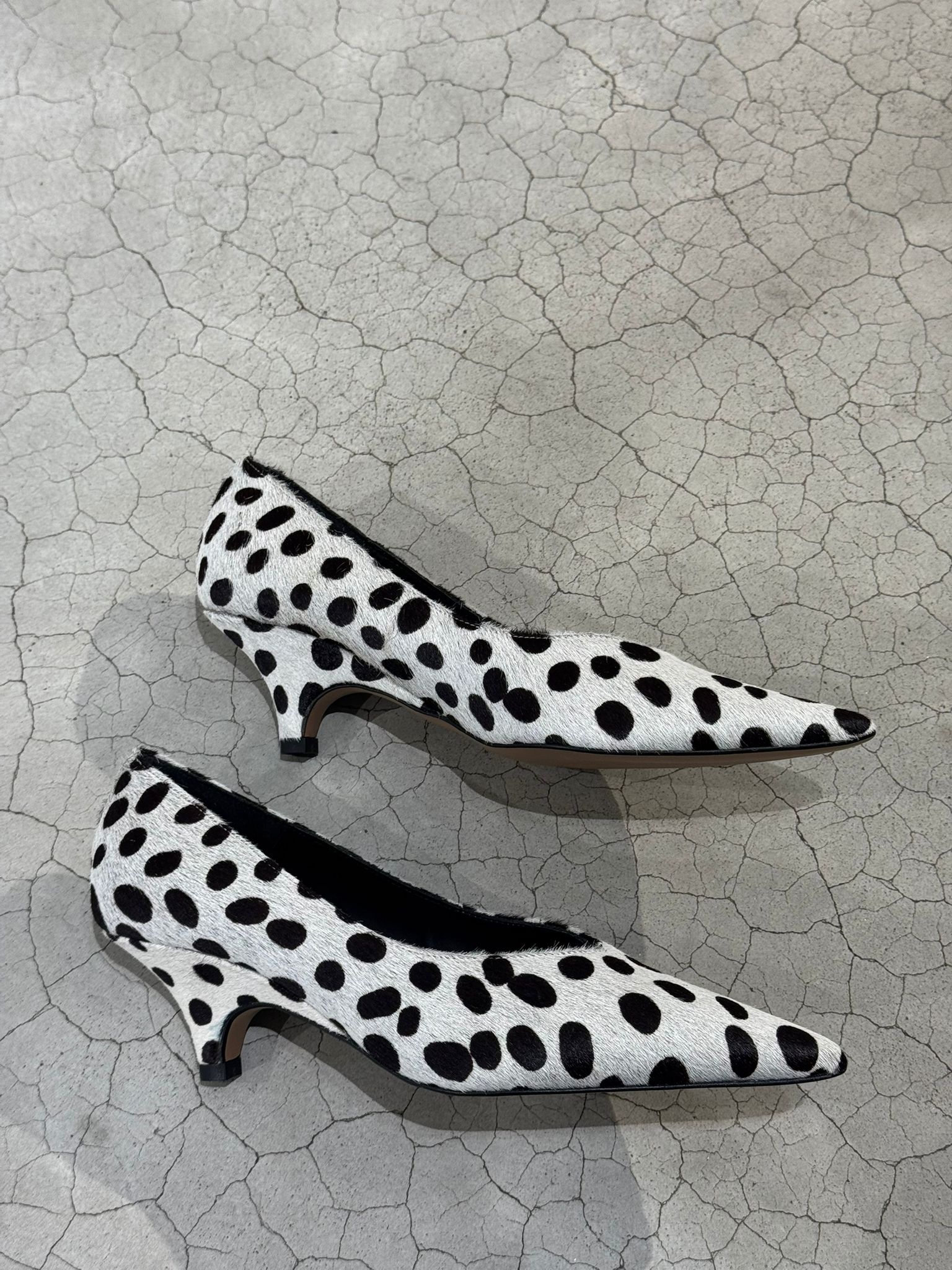 Toral Alexia pump Blanco negro