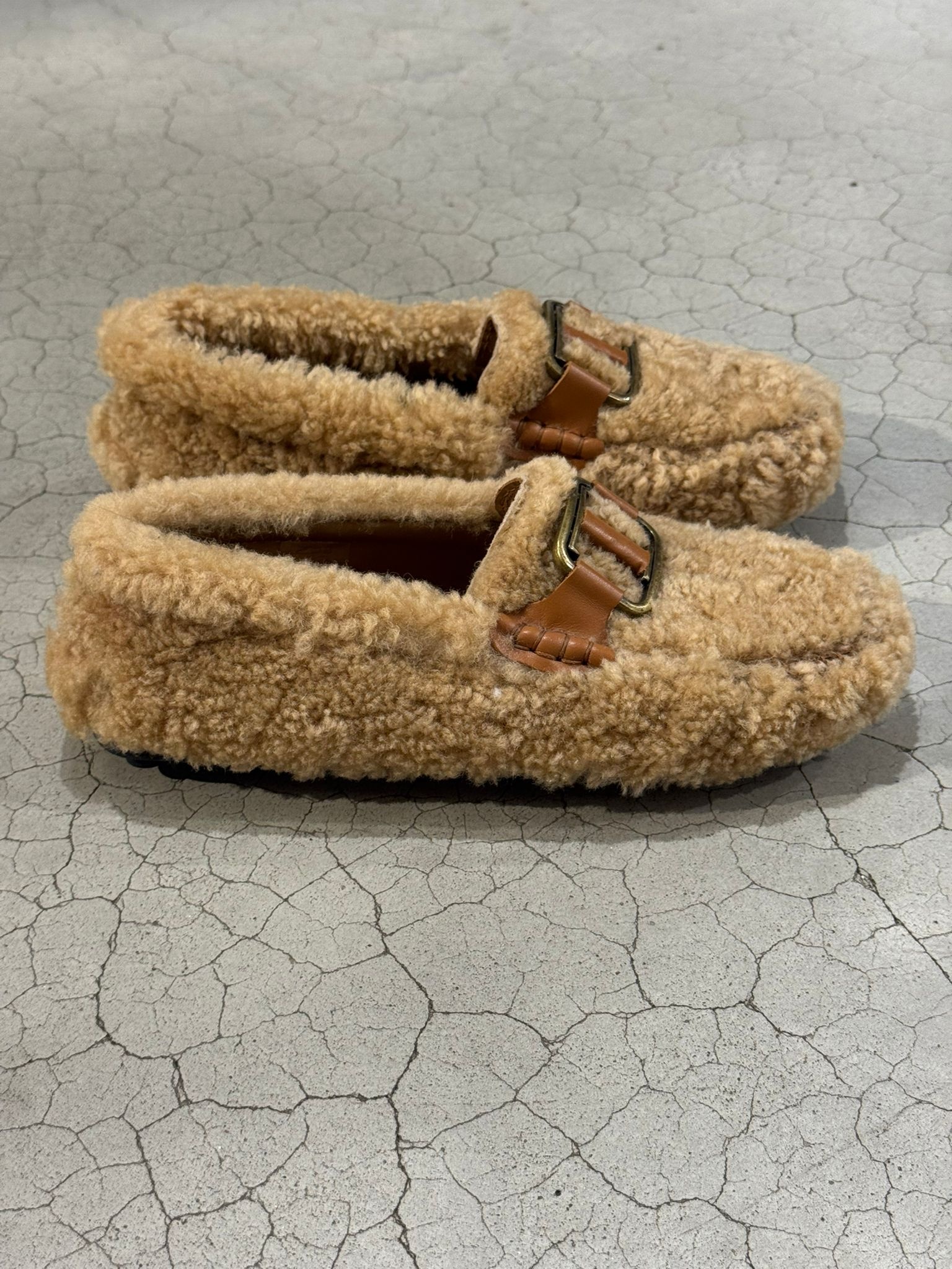 Toral Meribel mocassins Beige-cuero