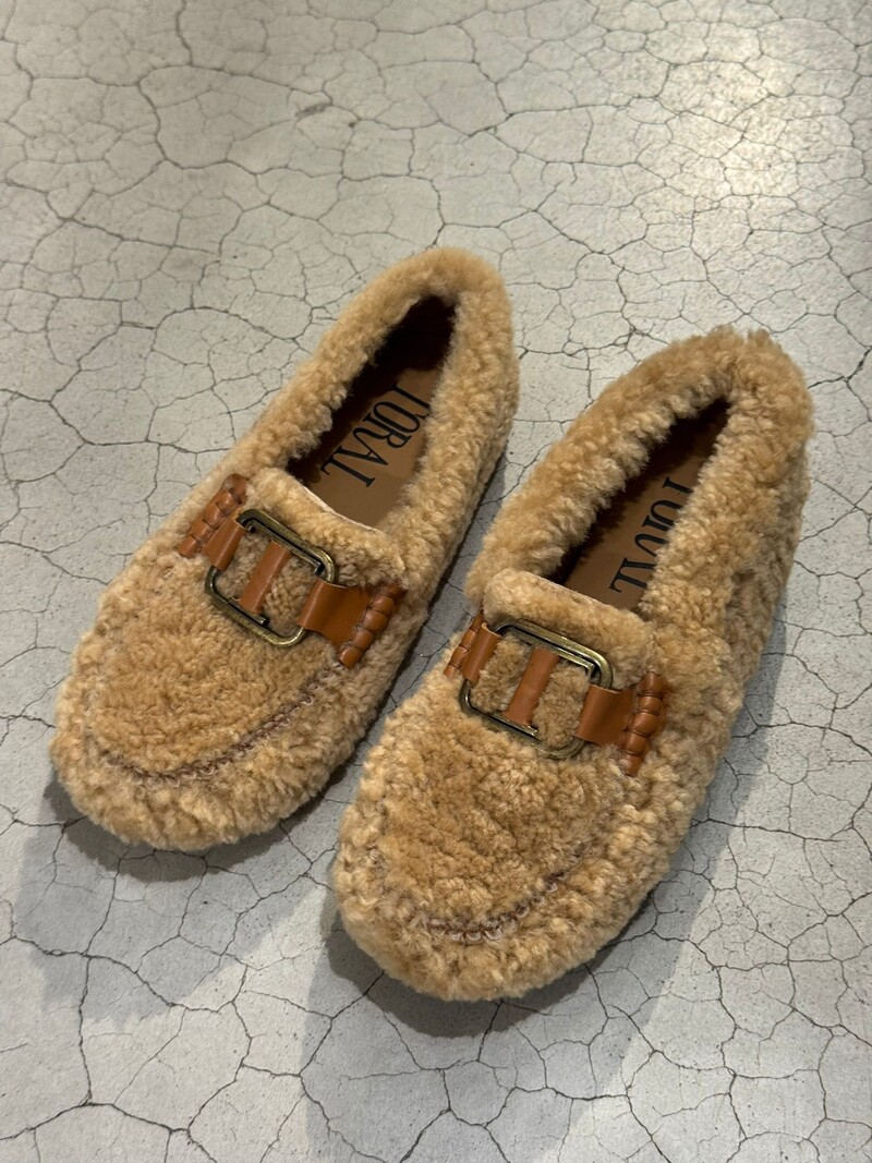 Toral Meribel mocassins Beige-cuero