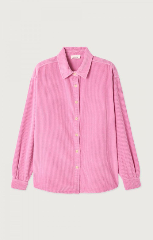 American Vintage PADO06AH shirt Vieux rose vintage
