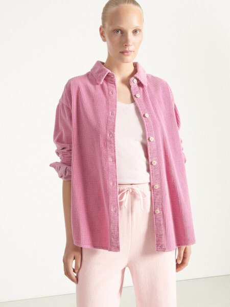American Vintage PADO06AH shirt Vieux rose vintage