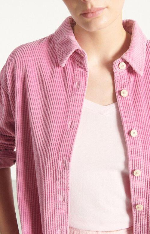 American Vintage PADO06AH shirt Vieux rose vintage