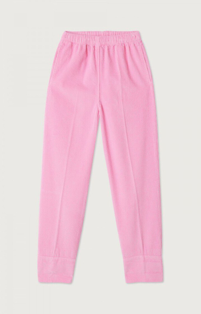American Vintage PADO137H25 pants Vieux rose vintage