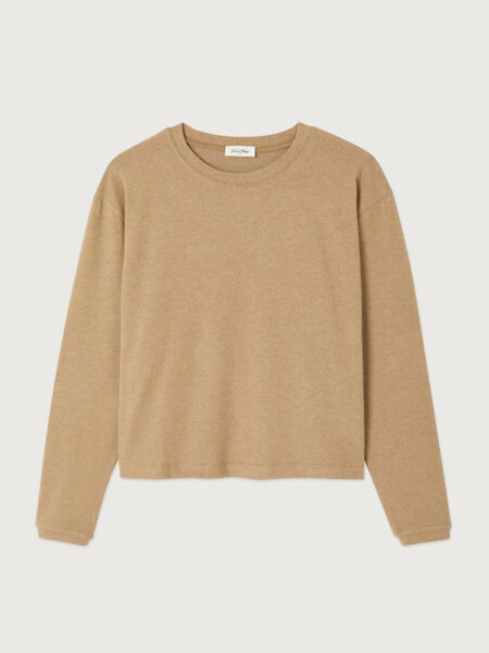 American Vintage YPA02BH25 shirt Macchiato chine