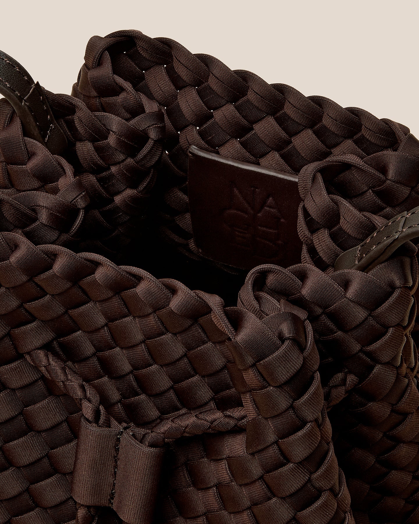Naghedi Gramercy bucket bag medium Chocolate