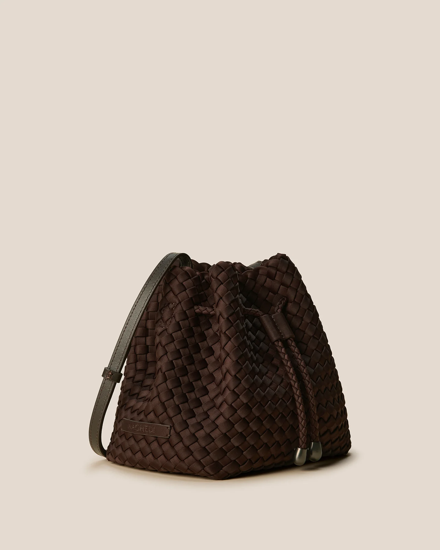 Naghedi Gramercy bucket bag medium Chocolate