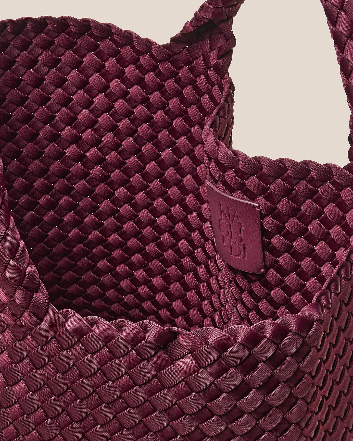 Naghedi St Barths medium tote Bordeaux