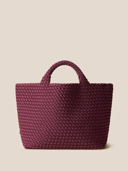 Naghedi St Barths medium tote Bordeaux