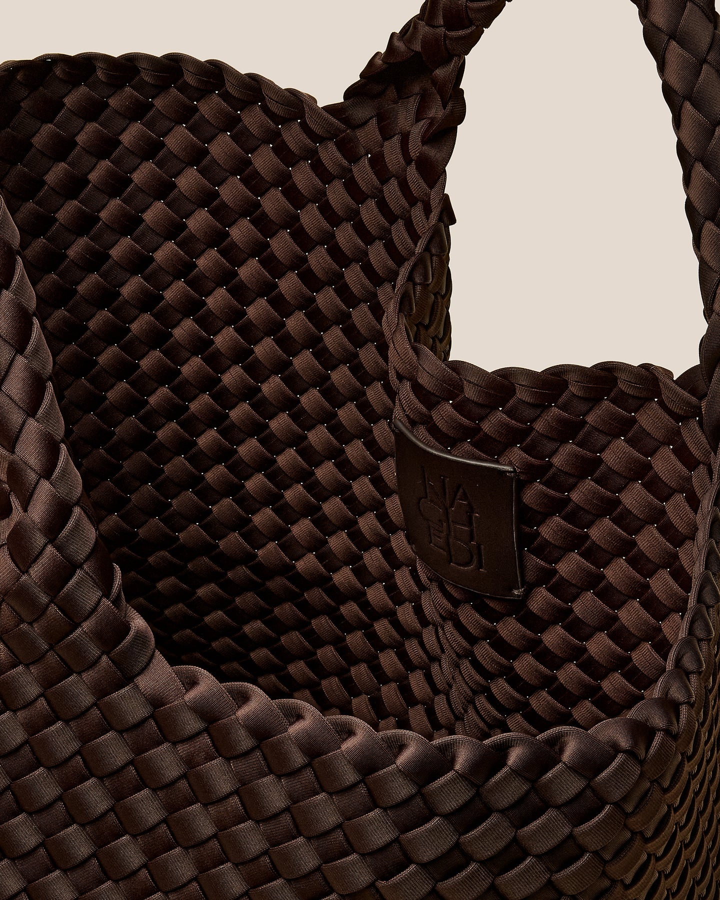 Naghedi St Barths medium tote  Chocolate