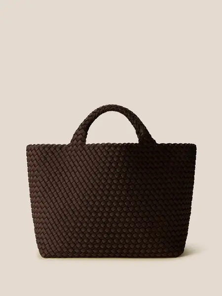 Naghedi St Barths medium tote  Chocolate