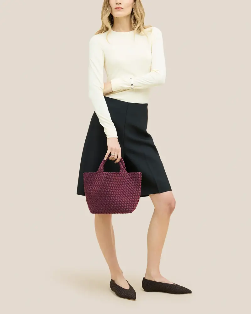 Naghedi St Barths small tote Bordeaux