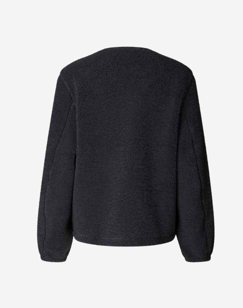 Samsoe Samsoe Saautumn jacket Charcoal art