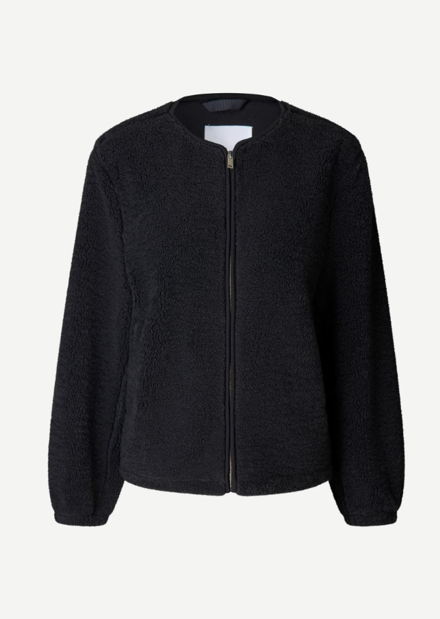 Samsoe Samsoe Saautumn jacket Charcoal art