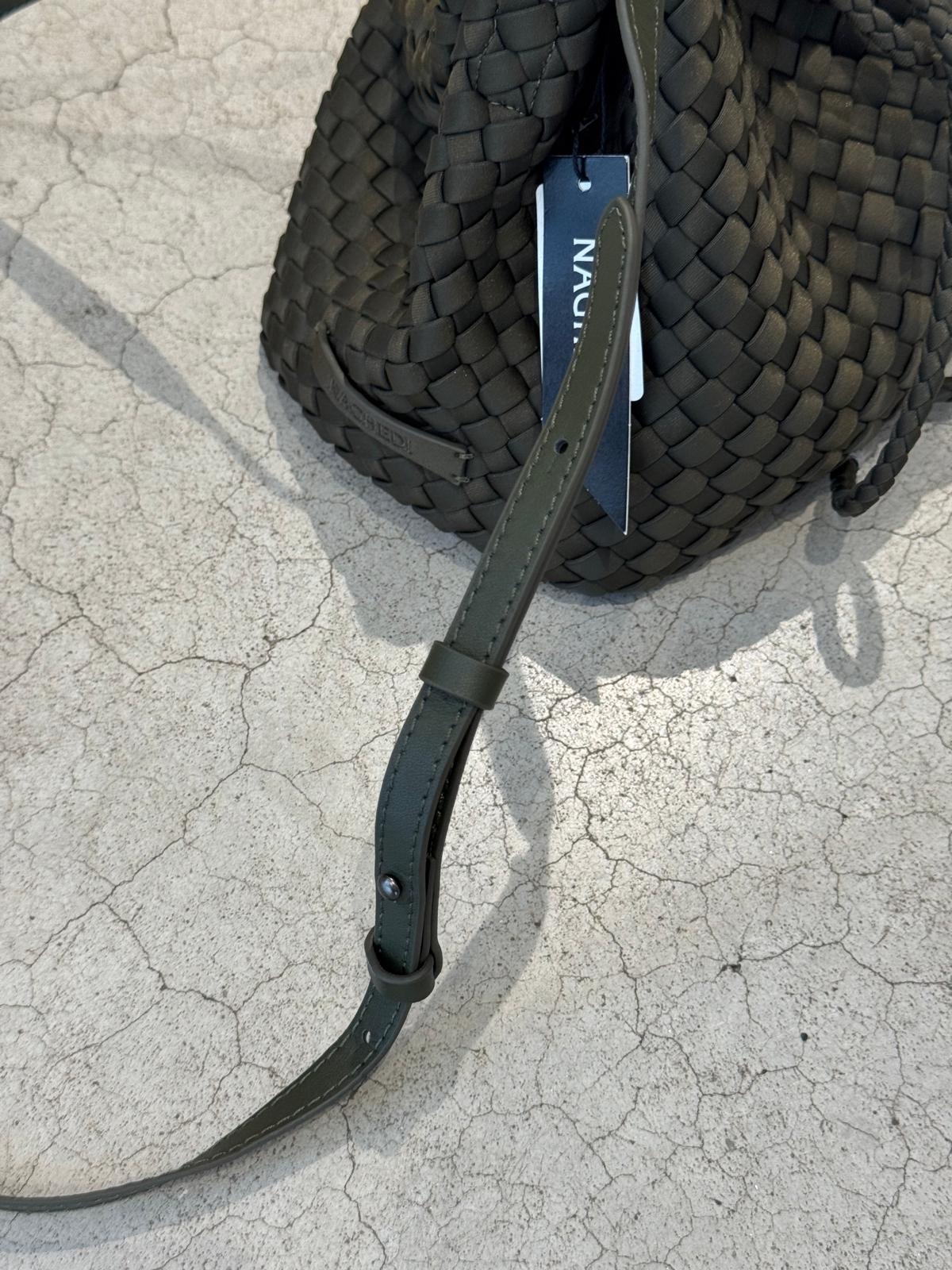 Naghedi Gramercy bucket bag medium Olive