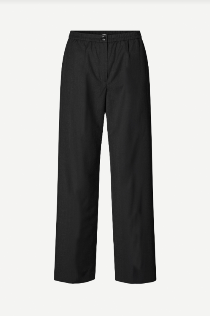 Samsoe Samsoe Satovi trousers Black mel