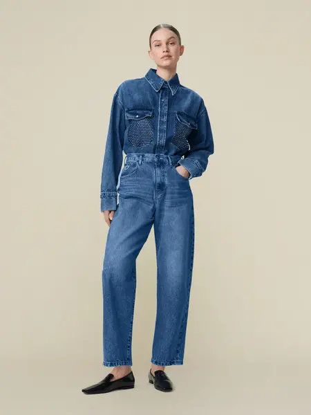 Lois Mia shirt diamond Oclusions stones