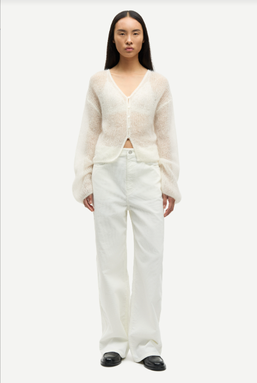 Samsoe Samsoe Sashelly trouser Clear cream