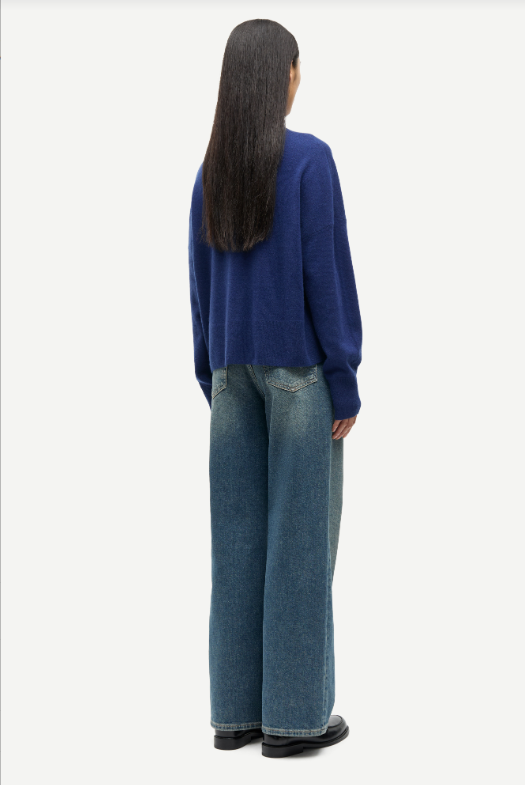 Samsoe Samsoe Nola turtleneck Medieval blue