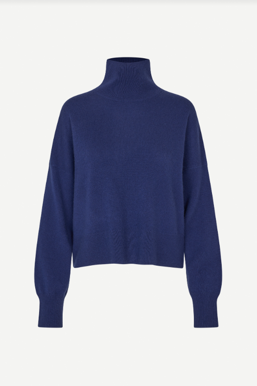 Samsoe Samsoe Nola turtleneck Medieval blue