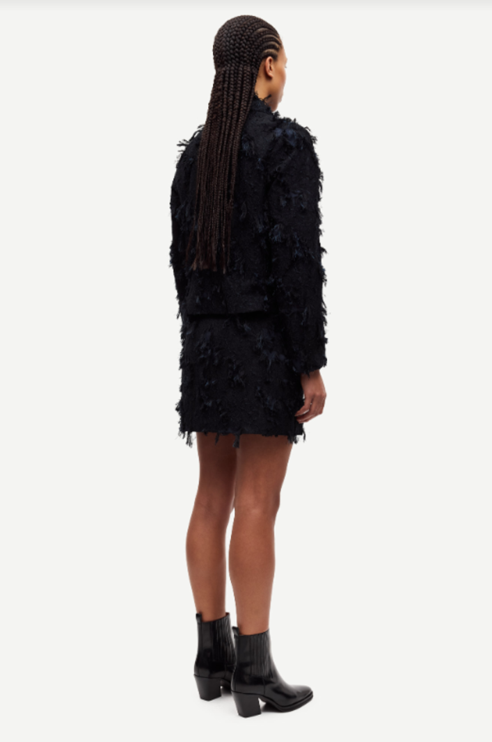 Samsoe Samsoe Sacress jacket Charcoal art