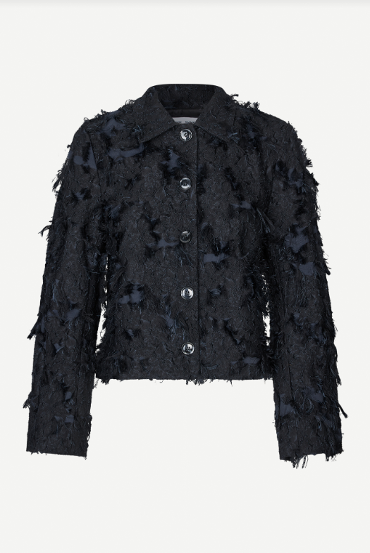 Samsoe Samsoe Sacress jacket Charcoal art