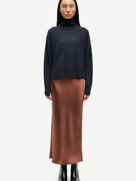 Samsoe Samsoe Saagneta long skirt Tortoise shell