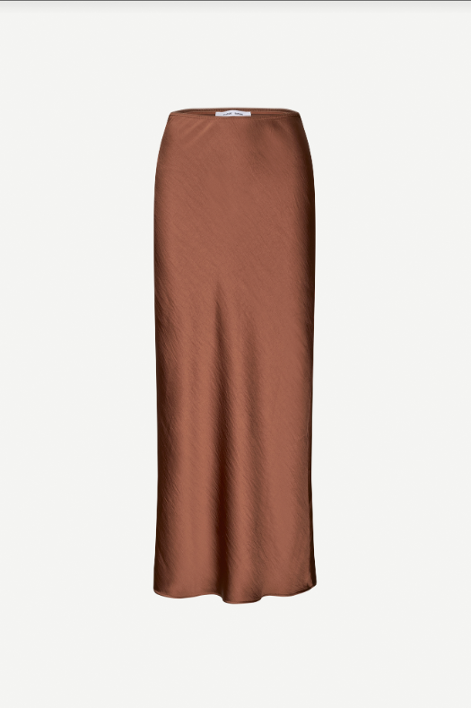 Samsoe Samsoe Saagneta long skirt Tortoise shell