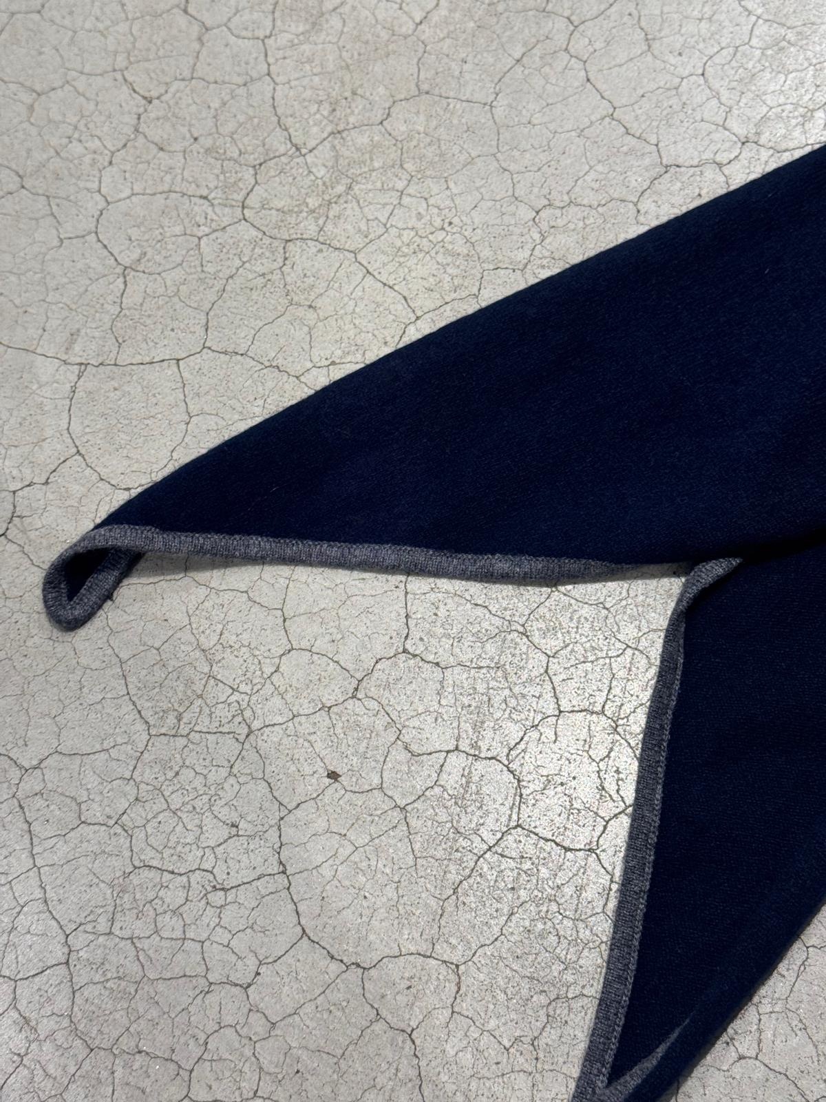 Lisa Yang Chelsea scarf Navy/Graphite