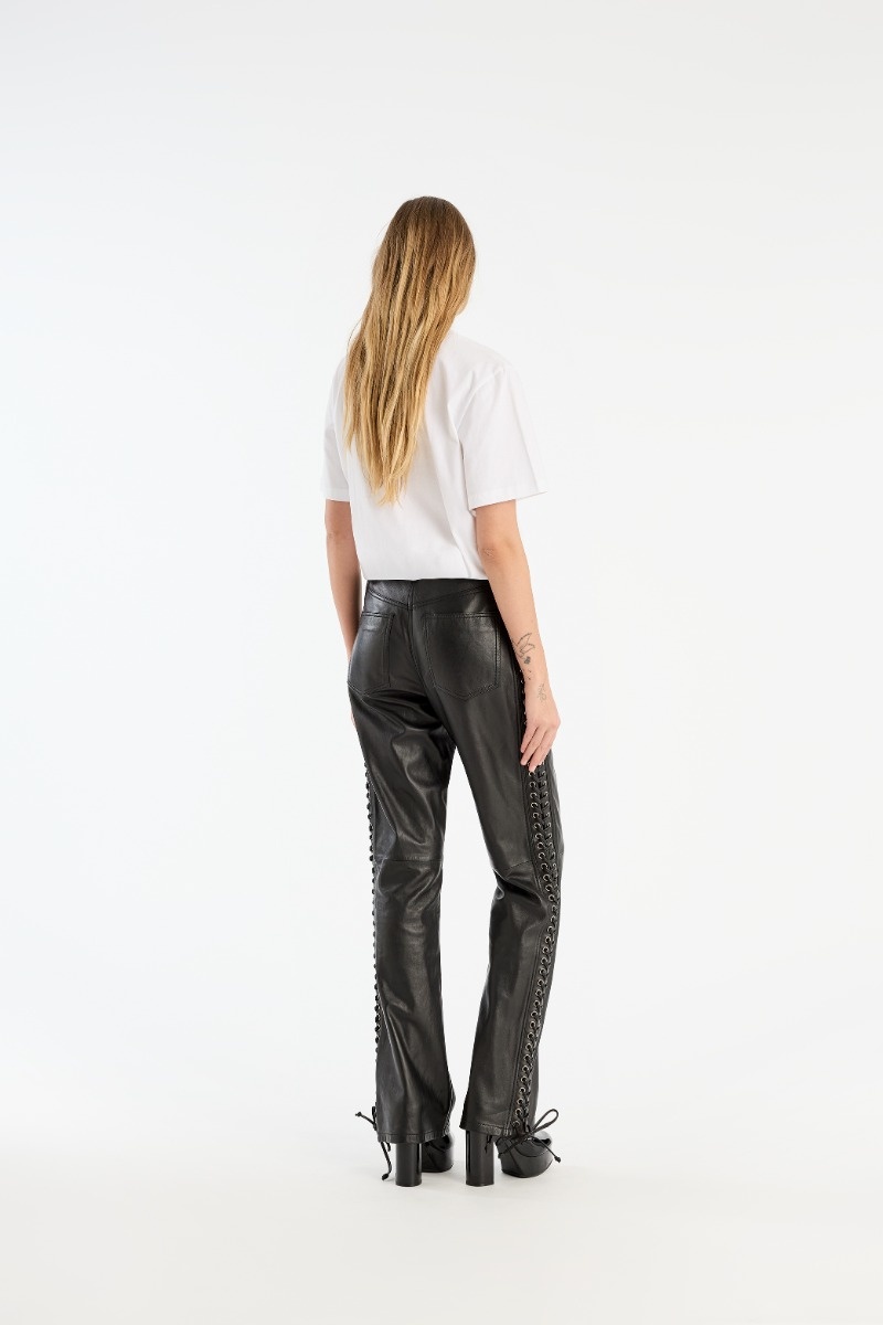 ROTATE Oversized t-shirt Bright white kiss