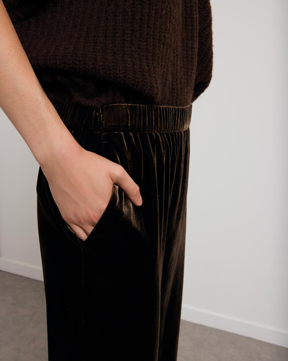 KARMA KOMA Pierrot long pants Choco