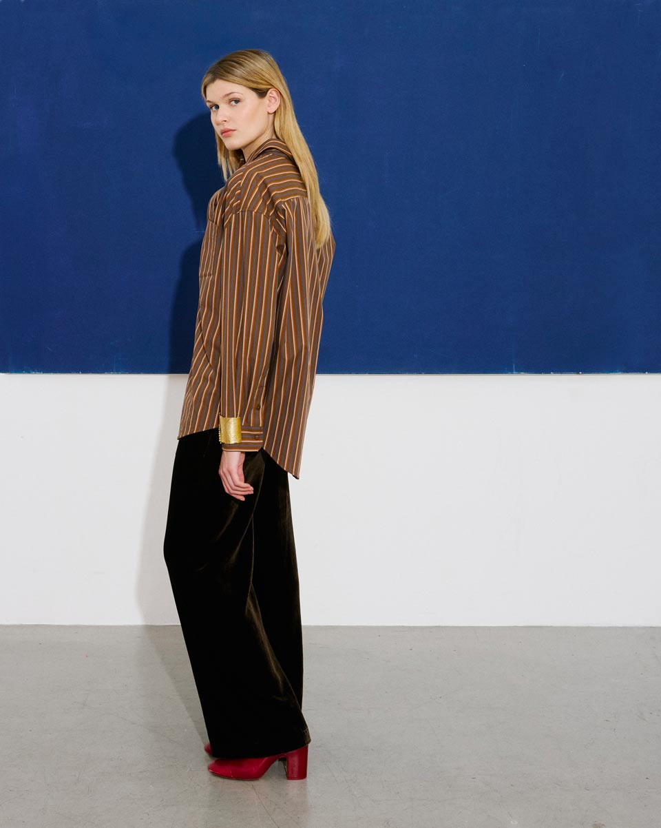 KARMA KOMA Pierrot long pants Choco