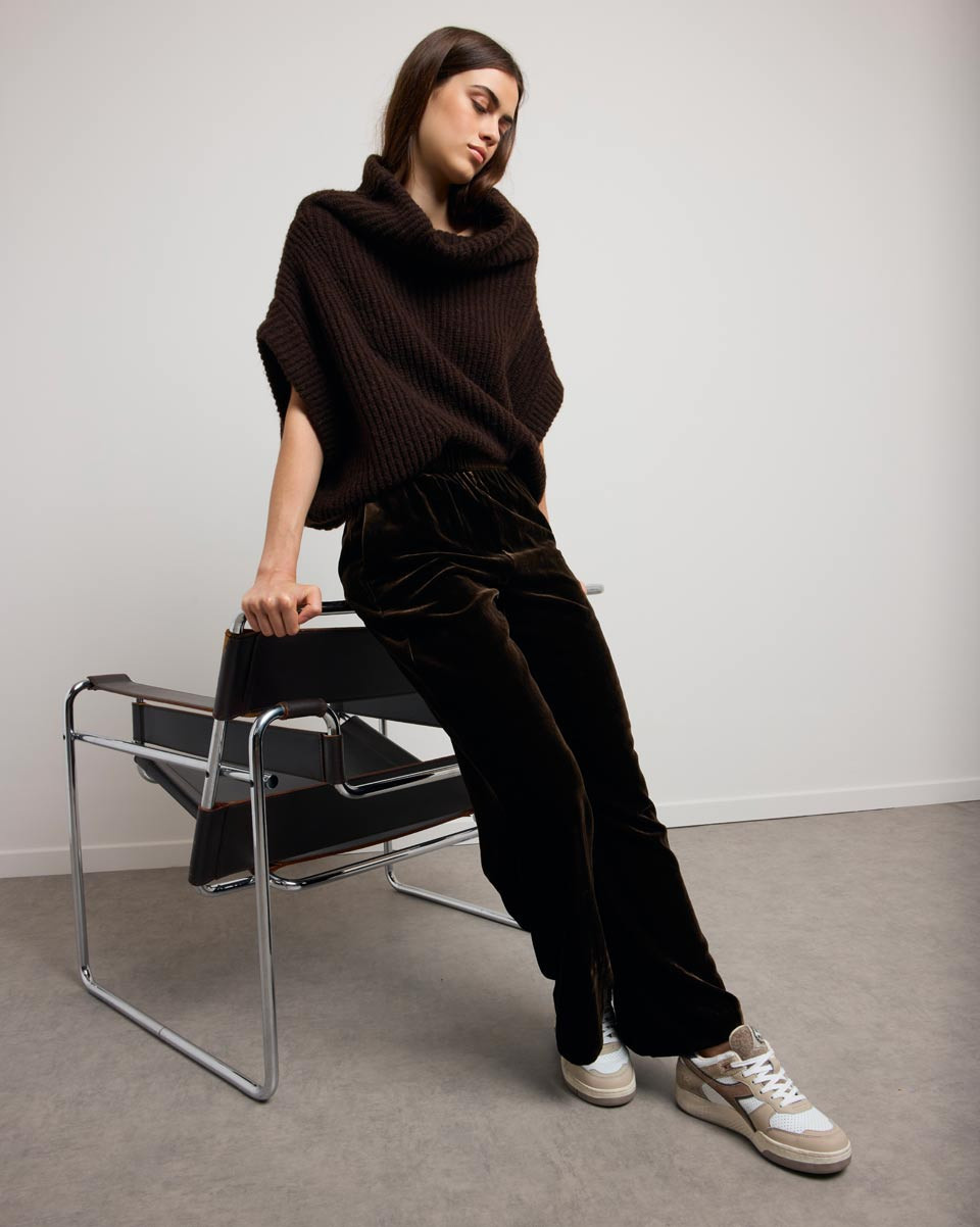 KARMA KOMA Pierrot long pants Choco