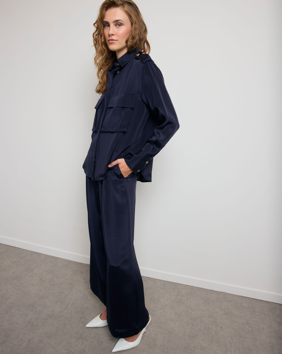 KARMA KOMA Indiana shirt Marine