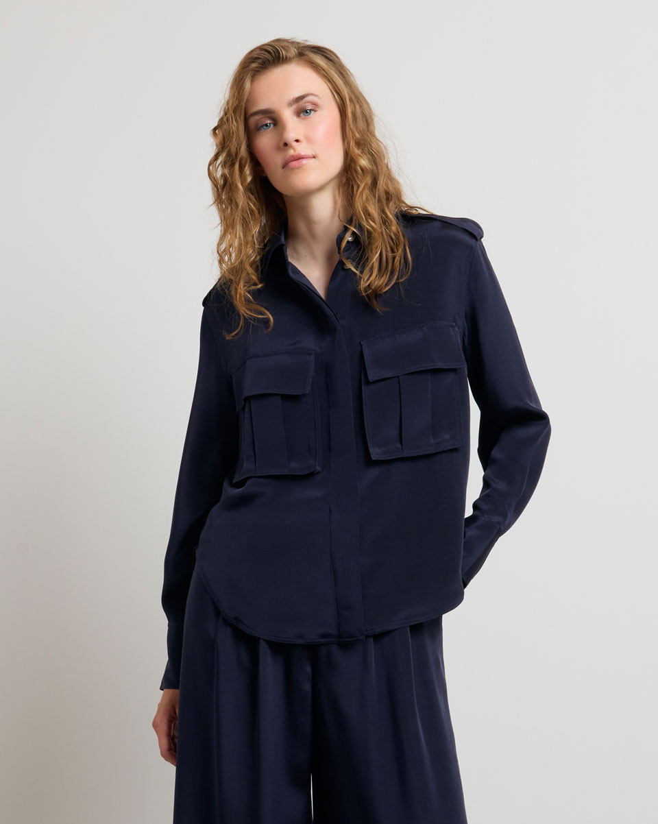 KARMA KOMA Indiana shirt Marine