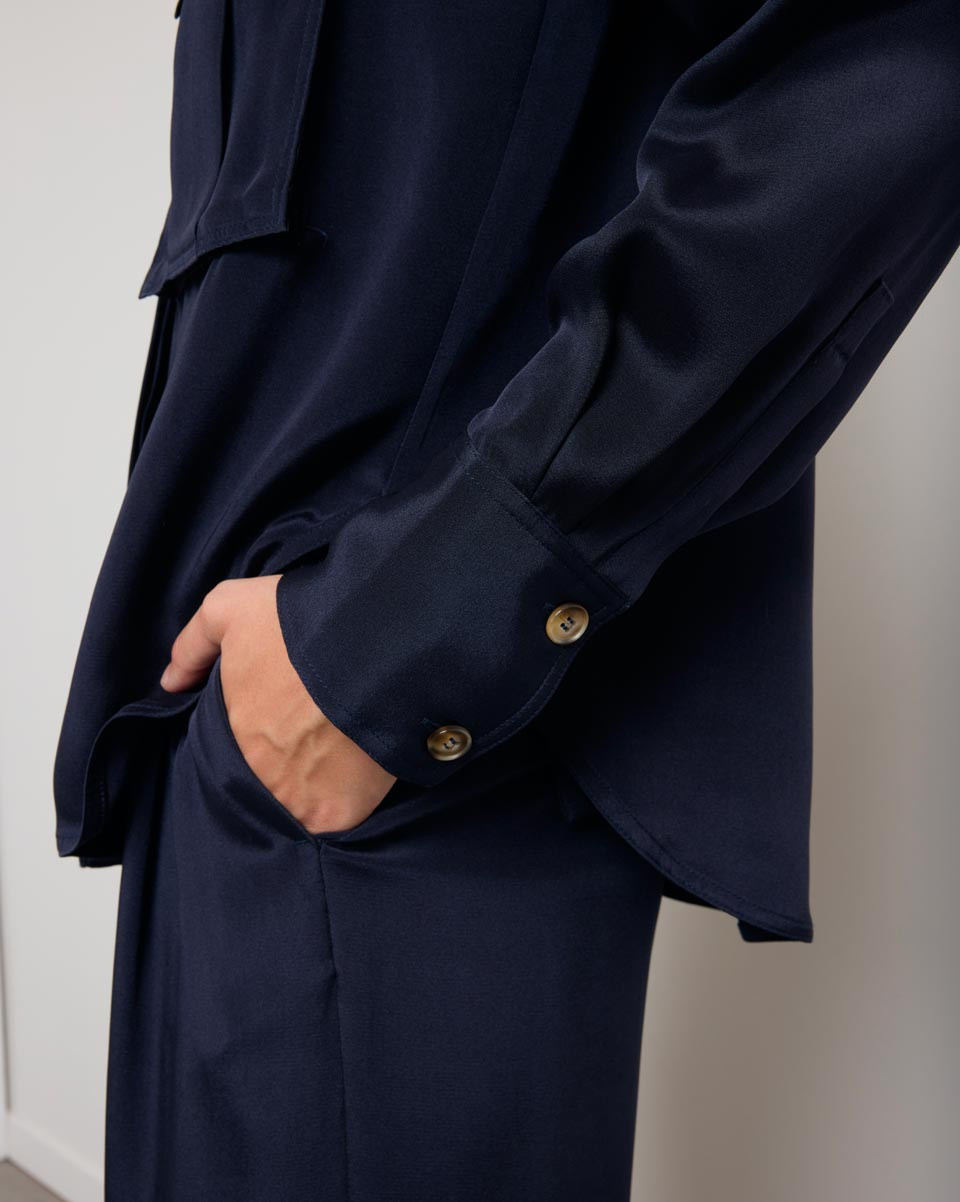 KARMA KOMA Indiana shirt Marine