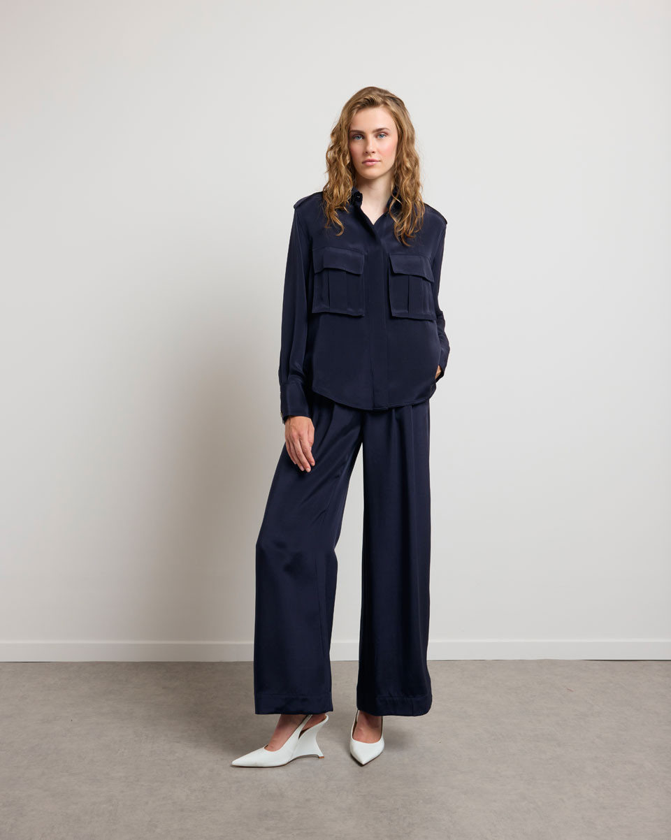 KARMA KOMA Indiana shirt Marine