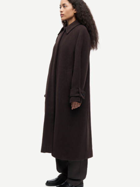 Samsoe Samsoe Alma coat Mole