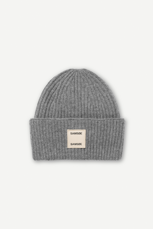 Samsoe Samsoe Samsoe W muts Dark grey melange