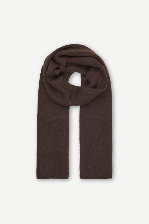 Samsoe Samsoe Sadaria sjaal Black coffee