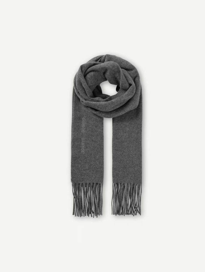 Samsoe Samsoe Sajoli sjaal  Grey melange